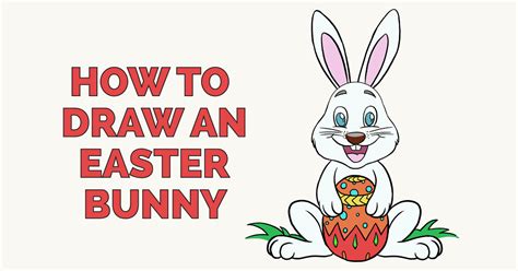 How To Draw An Easter Bunny Really Easy Drawing Tutorial Bunny | Images ...