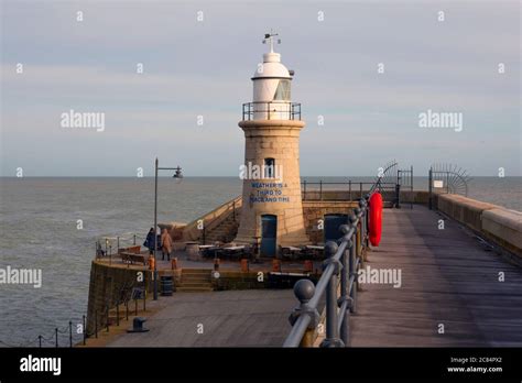 Folkestone Harbour Arm,Lighthouse,Winter,Folkestone,Kent,England Stock ...