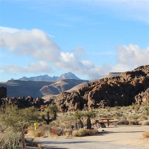 Hole in The Wall Campground - Mojave National Preserve, CA