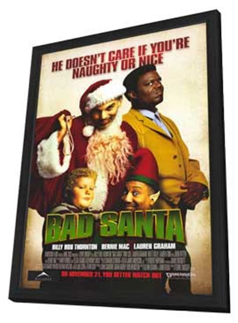 Bad Santa Movie Posters From Movie Poster Shop