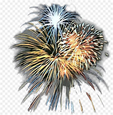 New Years Eve Fireworks Clipart With Transparent