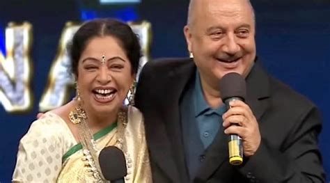 Anupam Kher wishes wife Kirron Kher on their 37th anniversary with rare photo of their wedding ...