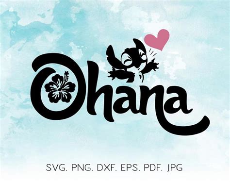 Stitch Svg Lilo y Stitch svg Ohana Svg stitch svg Stitch Ohana | Etsy ...