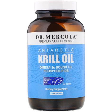 Dr. Mercola, Antarctic Krill Oil, 180 Capsules - Byclue