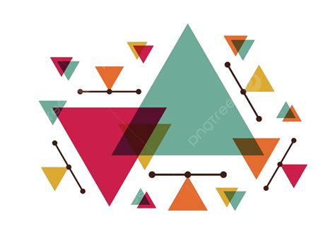 Abstract Triangle Vintage Fashion Modern Vector, Vintage, Fashion, Modern PNG and Vector with ...