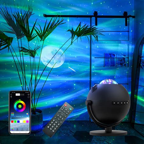 Projection Lamp 5V USB LED Night Light Bluetooth Speaker For Bedroom Decoration Desk Atmosphere ...
