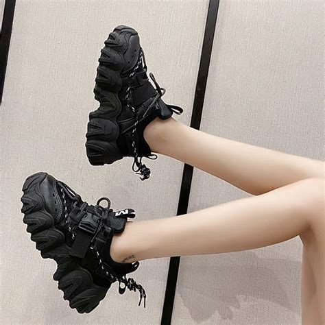 Women Platform Sneakers Wedge Sneakers Fashion Sneakers - Etsy