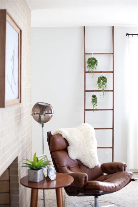 5 Ways to Style a Leaning Ladder - A Beautiful Mess