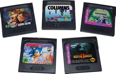 SEGA Game Gear Games — Gametrog