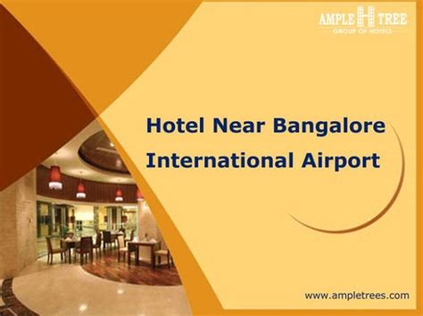 Hotel near bangalore airport