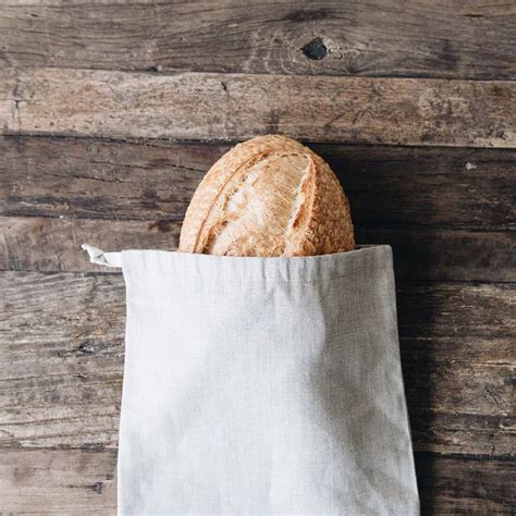 Linen Bread Storage Bag - Loaf | Bread storage, Bag storage, Bread