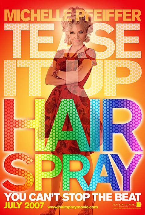 hairspray-poster-michelle-pfeiffer-600 600×891 pixels | Hairspray, This is us movie, Hairspray ...