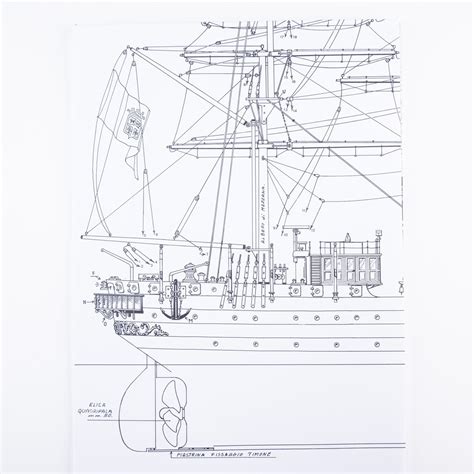 Amerigo Vespucci Construction Plans (Amati) - Model Plans - Books and Plans