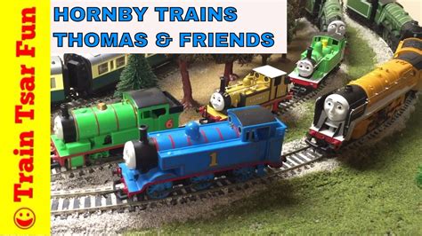 My HORNBY THOMAS THE TANK ENGINE AND FRIENDS TRAIN COLLECTION - YouTube