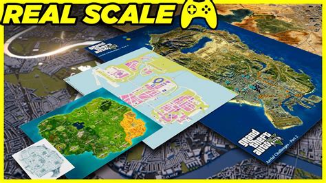 🕹️ VIDEO GAME MAP Size Comparison (REAL SCALE) 🎮 - YouTube