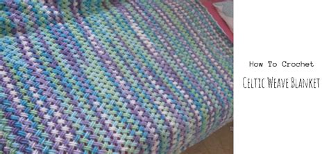 Crochet Celtic Weave Blanket