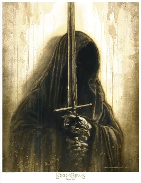 Ringwraith Antique Print - VanderStelt Studio