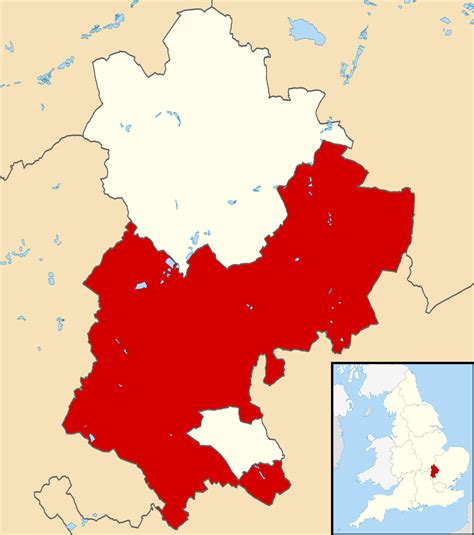 Central Bedfordshire - Wikipedia | Bedfordshire, Central, World map