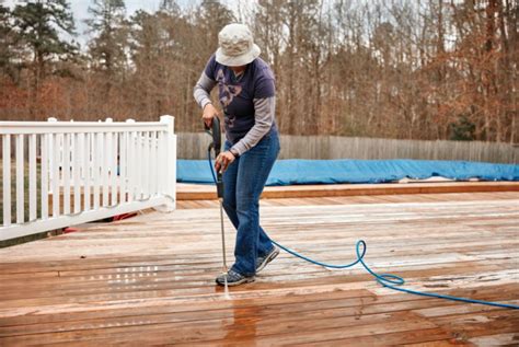 How to Pressure Wash a Deck - Neighbor Blog