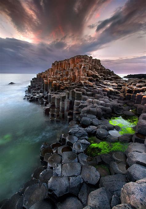 Mindblowing Planet Earth: Eternal Stones, north Antrim coast, Ireland.