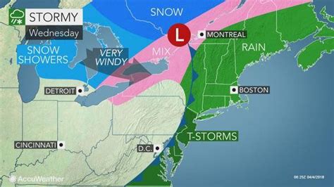 N.J. weather: Thunderstorms, gusty winds Wednesday with snow in weekend ...