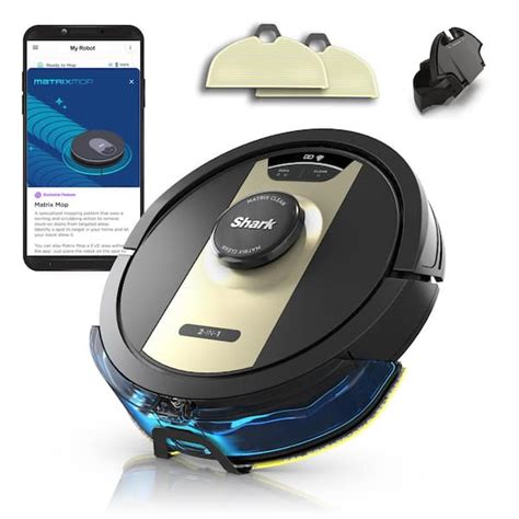 Shark IQ 2-in-1 Robotic Combo Vacuum and Mop with Smart Navigation ...