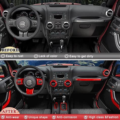 Jeep Wrangler Interior Trim Red | Cabinets Matttroy