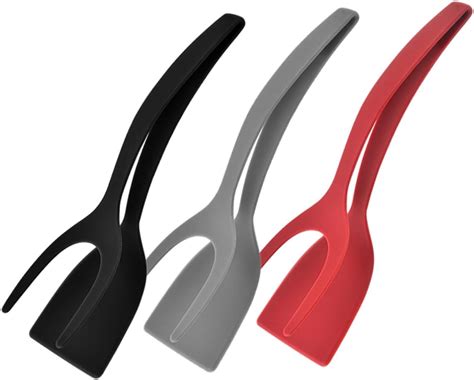 Amazon.com: Toddmomy 3pcs Cooking Tool Cooking Tongs Fish Spatula Kitchen Shovel Clip Spatula ...