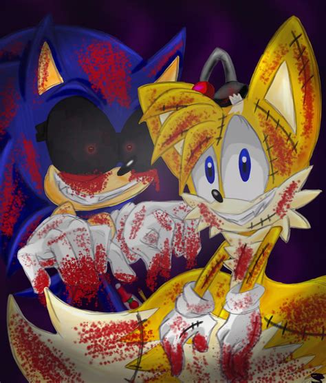 Sonic.exe and Tails Doll? by DaylightShadow on DeviantArt