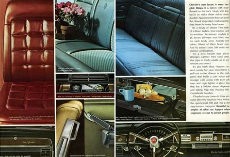 1965 Chrysler New Yorker Interior Photo Picture classic vintage car | Chrysler new yorker ...