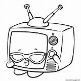 Television Coloring Pages sketch template