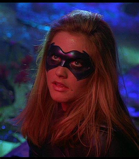 Alicia Silverstone as Batgirl in Batman & Robin, 1997. | Batman robin, Batman comic cover ...