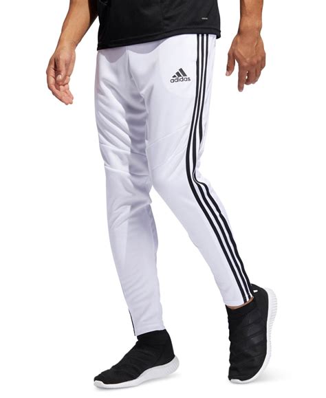 adidas Men's Tiro 19 ClimaCool Soccer Pants - White/Black | Soccer ...