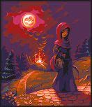 Red Riding Hood Icon, Pixel Art, Buddy Icons, Forum Avatars | Pixel art, Pixel art characters ...