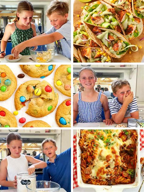 Kids Cooking - 5 Weeks of Recipes! {Summer 2022}