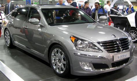 Download Luxurious Hyundai Equus in a Stunning Outdoor Setting ...