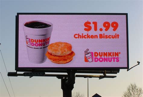 Image result for advertising billboard | Billboard design, 99 chicken, Dunkin donuts