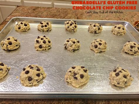 Ghirardelli’s Gluten Free Chocolate Chip Cookies – Can't Stay Out of the Kitchen