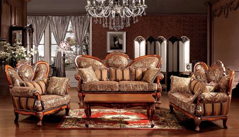 The sofas European European Style Sofa Solid wood sofa living room sofa ...