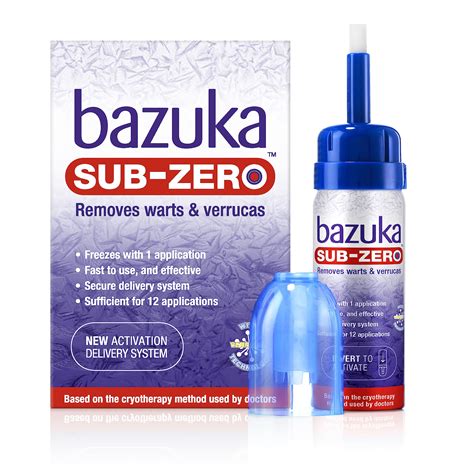 Buy Bazuka Sub-Zero. Freezing Device for Removal of Warts and Verrucas, 50ml Online at desertcartUAE