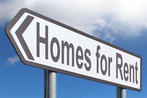 Homes For Rent - Highway Sign image