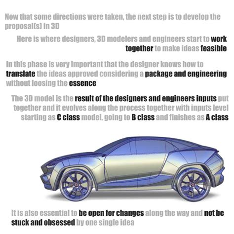 Do you know how a car design process is? 🤔 The designers work is not ...