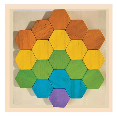 Hexagon Matching Puzzle | Begin Again