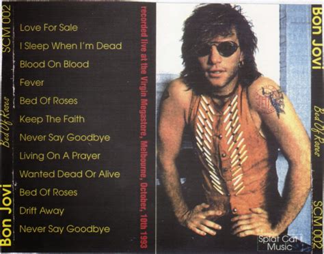 Rock Anthology: Bon Jovi - Bed Of Roses (1993) FLAC