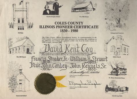 Genealogy - Coles County Illinois Genealogical Society