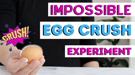 Breaking An Egg With One Hand Experiment | Impossible Egg Crush ...