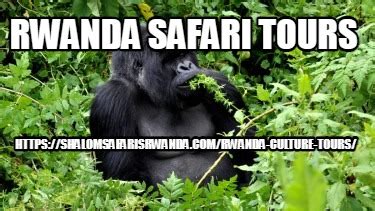 Meme Creator - Funny rwanda safari tours https://shalomsafarisrwanda ...