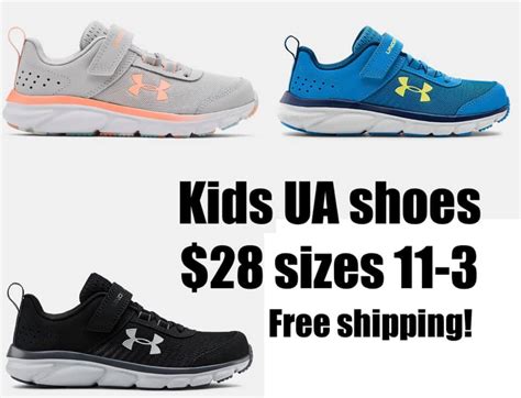 Under Armour: Kids’ Shoes only $28 (reg $50) Shipped! – Wear It For Less