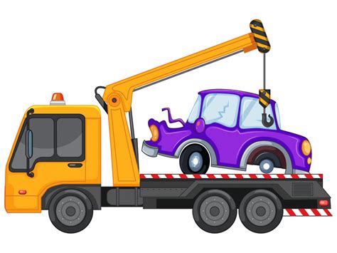 Tow Truck Clipart Free Picture - ClipartLib