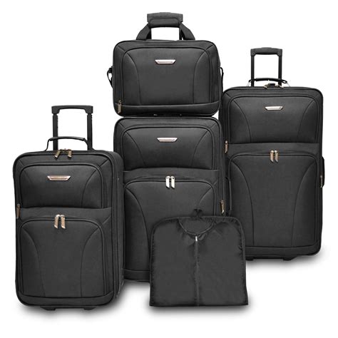 Traveler's Choice Kingston 5-Piece Luggage Set